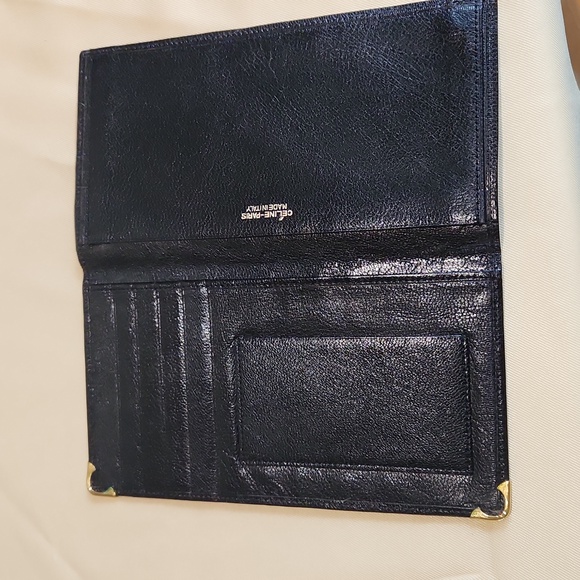 Celine Carriage Bifold Long  Leather Wallet - Picture 4 of 10